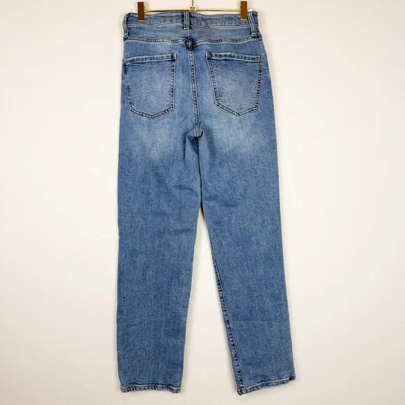 Oliver Logan Mulberry Straight Leg High Rise Relaxed Jeans Size 26 - Picture 11 of 16